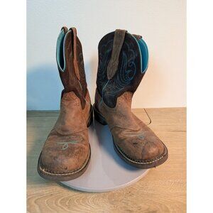 Ariat Western Boots Fatbaby Heritage Dapper 10016238 WOMENS 11 B Brown Leather